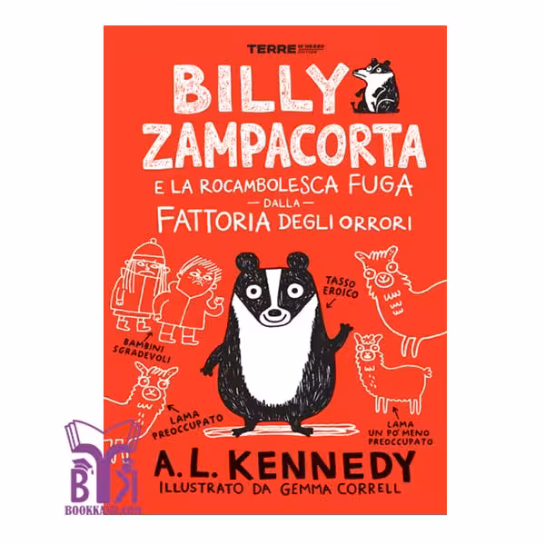 کتاب داستان ایتالیایی Billy Zampacorta e la rocambolesca fuga dalla fattoria degli orrori