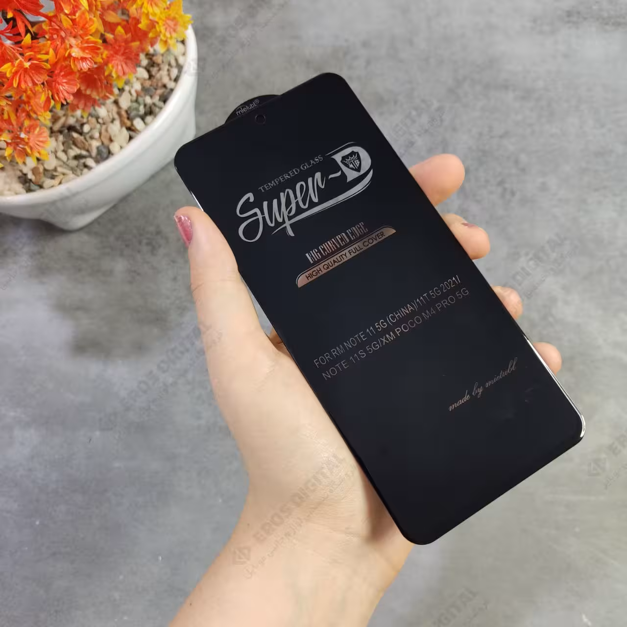 گلس Redmi note 11 5G / Poco M4 Pro 5G سوپر دی میتوبل (اصل)