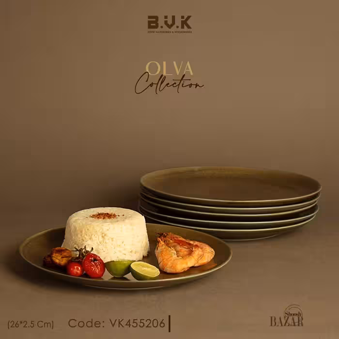 پلوخوری زیتونی بی وی کی کد 455206 کالکشن اولن