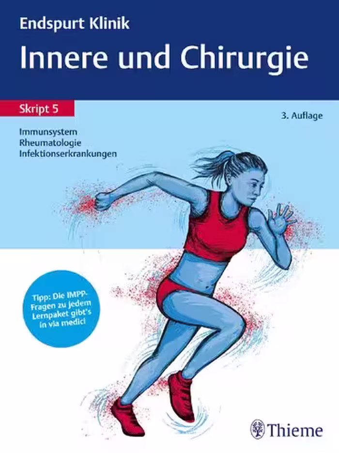 خرید و دانلود نسخه کامل کتاب Endspurt Klinik Skript 5: Innere und Chirurgie - Immunsystem, Rheumatologie