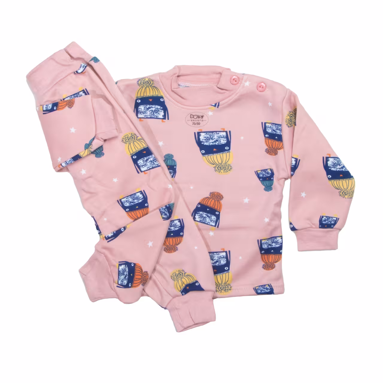 ست بلوز و شلوار بچه گانه داخل خز کد 12