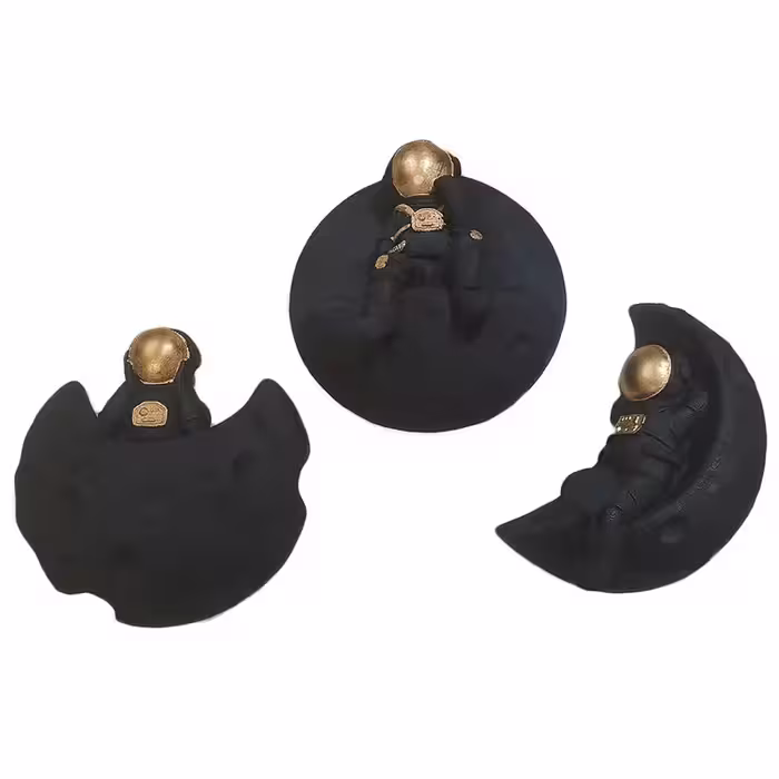 دیوارکوب فضانورد ماهسوار کد 33789 بسته 3 عددی