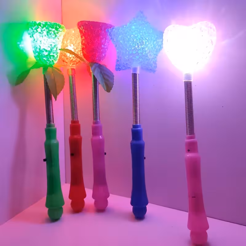 دسته گل چراغدار ( چکش ژله ای )(اسباب بازی )