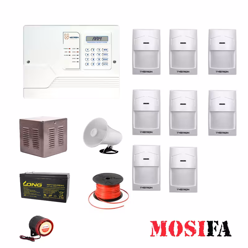 پکیج دزدگیر اماکن ویزیترون مدل VW8