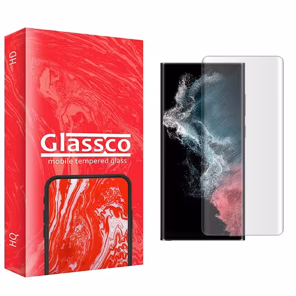 محافظ صفحه نمایش گلس کو مدل CGo1 UV_NW مناسب برای گوشی موبایل سامسونگ Galaxy S22 Ultra