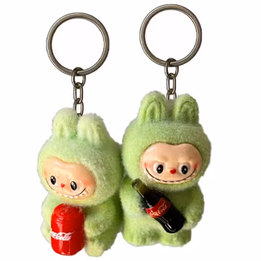 خرید جاسوییچی لبوبو سبز پاستیلی مدل نوشابه ای تک عددی | اتوموبی