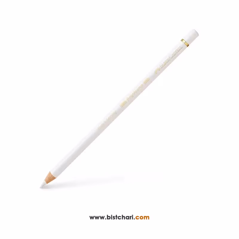 مداد رنگی تک رنگ پلی کروموس Polychromos کد 101 برند فابر کاستل Faber Castell