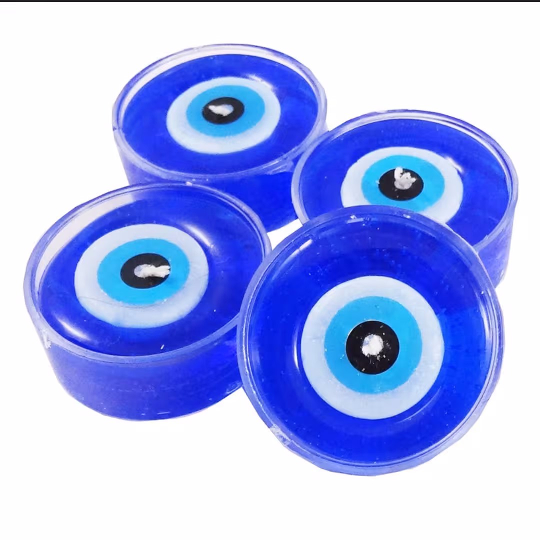 4 عدد شمع وارمر چشم نظر