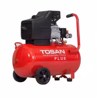 ‫کمپرسور هوا 50 لیتر پلاس 7050‬ برند توسن TOSAN کد کالا 7050AC