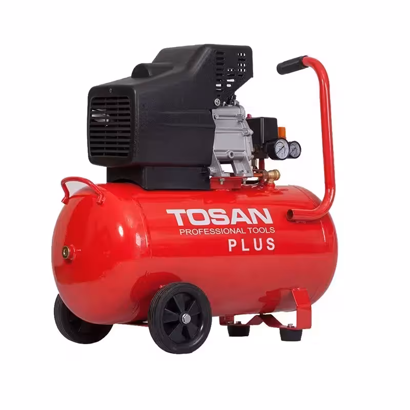 ‫کمپرسور هوا 50 لیتر پلاس 7050‬ برند توسن TOSAN کد کالا 7050AC
