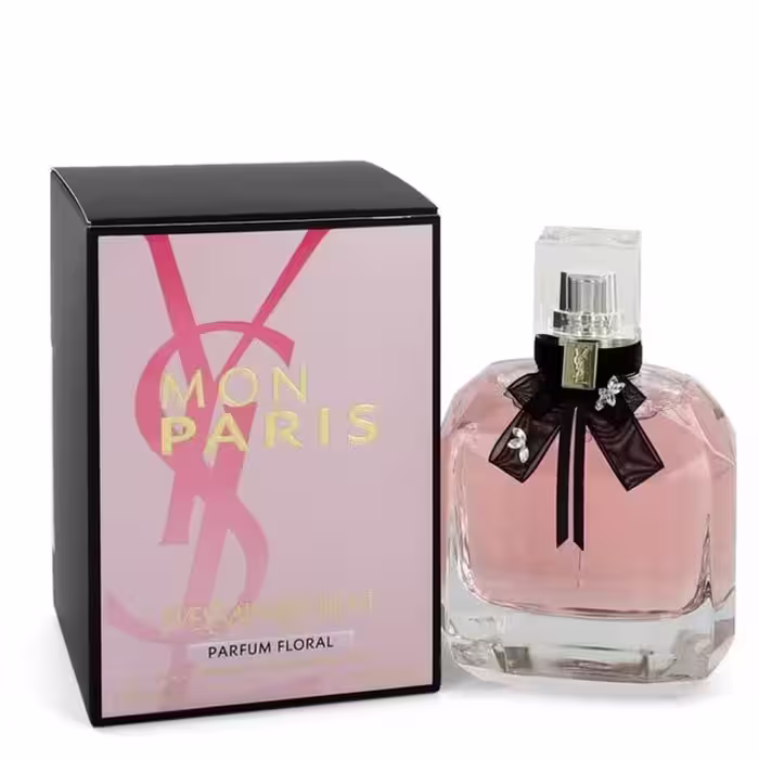 عطر و ادکلن زنانه ایو سن لورن مون پاریس پارفوم فلورال ادوپرفیوم YVES SAINT LAURENT (YSL) MON PARIS PARFUM FLORAL EDP FOR WOMEN