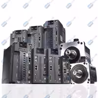 سروو 5.5KW 1500RPM بدون ترمز دلتا سری A2_سه فاز 380V (پک کامل)