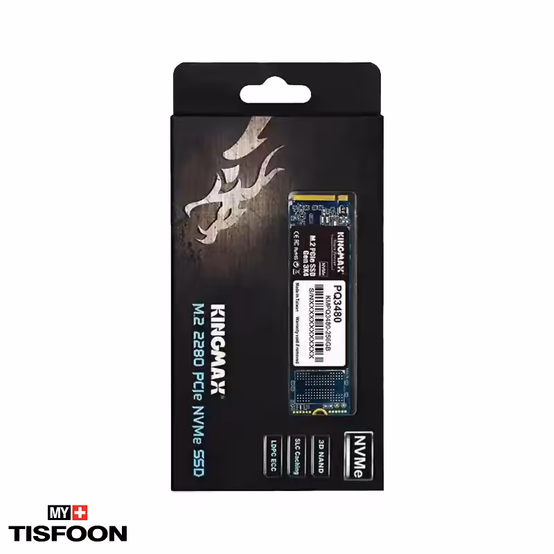 اس اس دی کینگ مکس مدل KINGMAX M.2 NVMe  PQ3480 ظرفیت 512 گیگابایت