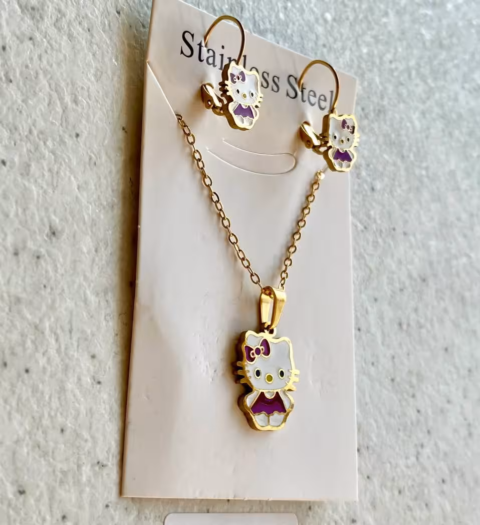 نیمست استیل دخترانه، مدل کیتی کد 06