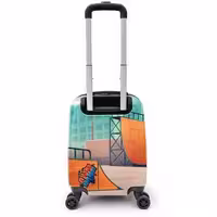 چمدان چرخ دار فانتزی سایز30*22*40یایگان کد16742
