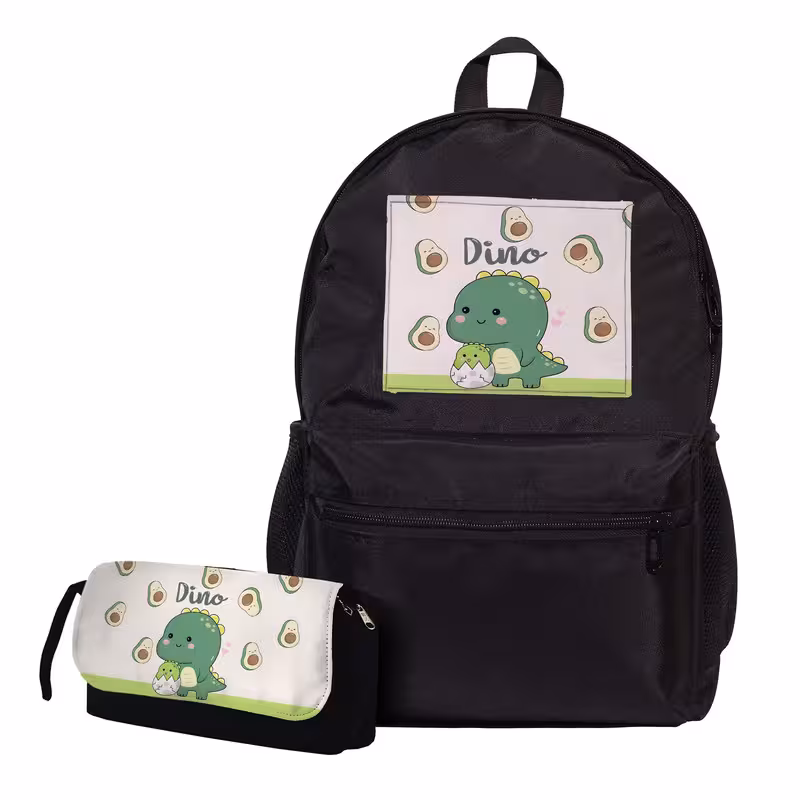 کوله پشتی مدل دینو دایناسور کوچولو به همراه جامدادی | چاوه