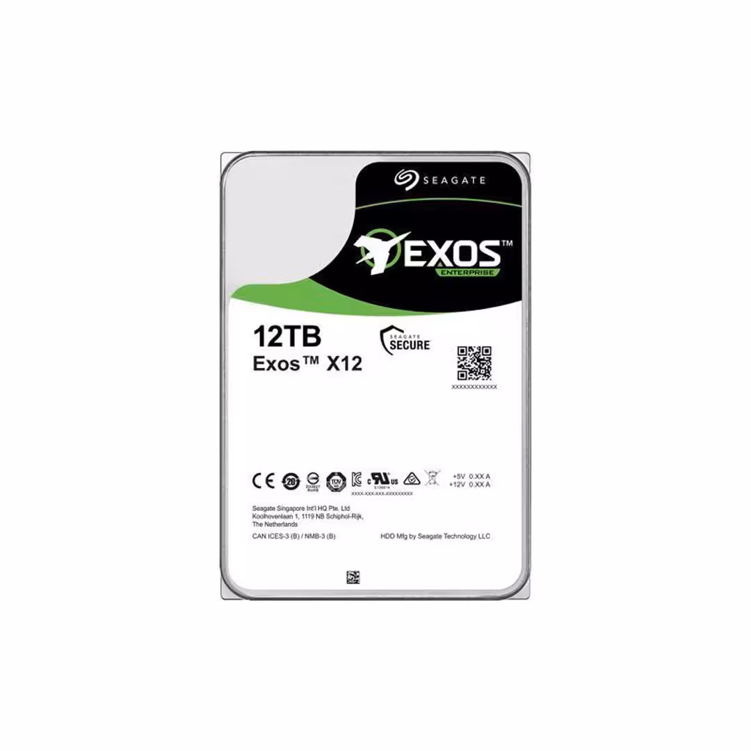 هارد اینترنال سیگیت Exos ظرفیت 12 ترابایت