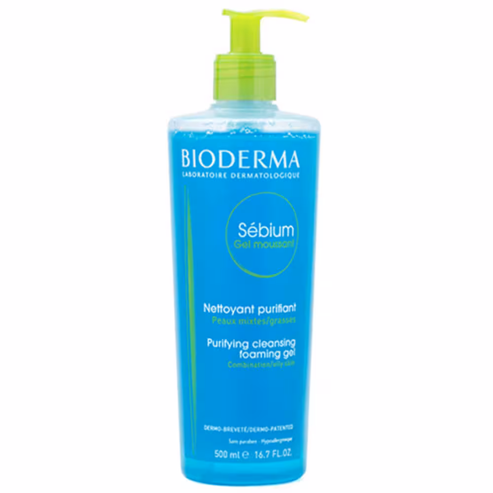 قیمت و خرید ژل شستشوی صورت بایودرما مدل Sebium مناسب پوست چرب حجم 500 میل - پوست کالا