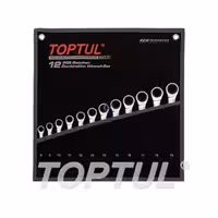 سری جغجغه ای 12 عددی بدون ضامن کیفی (بدون آدابتور) مدل GPAQ1202 تاپ تول TOPTUL