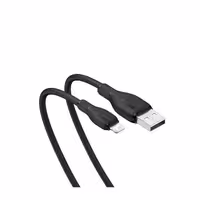 کابل شارژ USB to iP باسئوس مدل Pudding Series طول 1.2 متر 2.4 آمپر