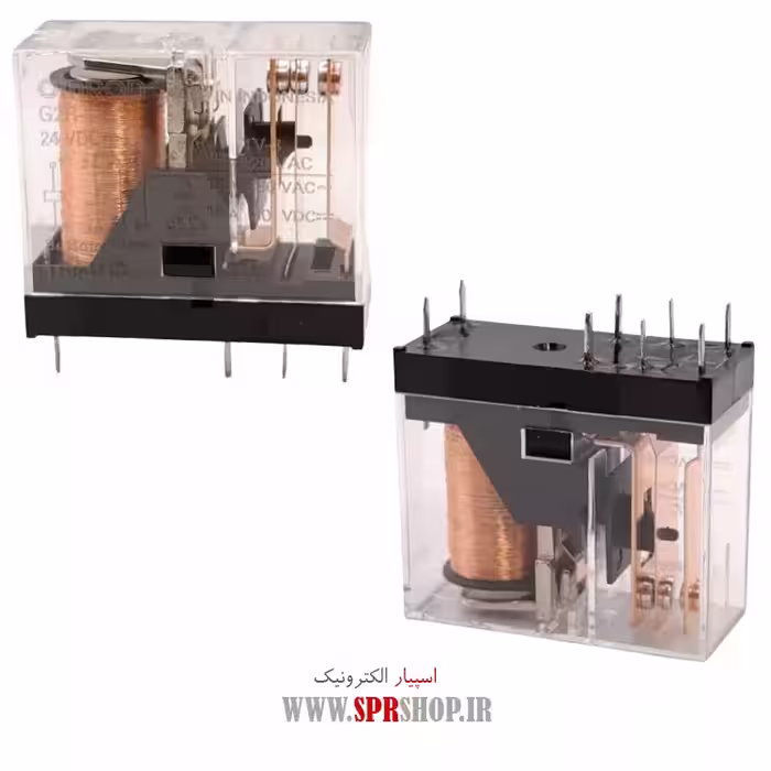 رله 24 ولت 16 آمپر 8 پايه OMRON G2RL-1-E