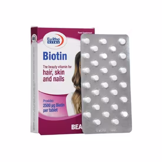 بیوتین 2500میکروگرم یوروویتال
