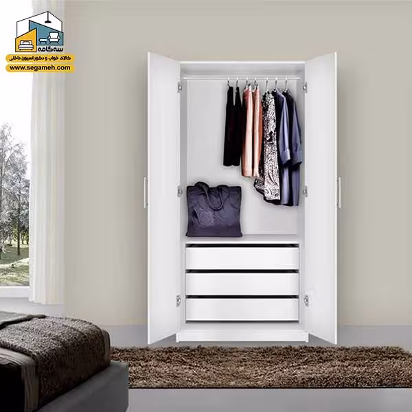 کمد لباس کد COP38 - فروشگاه سه گامه