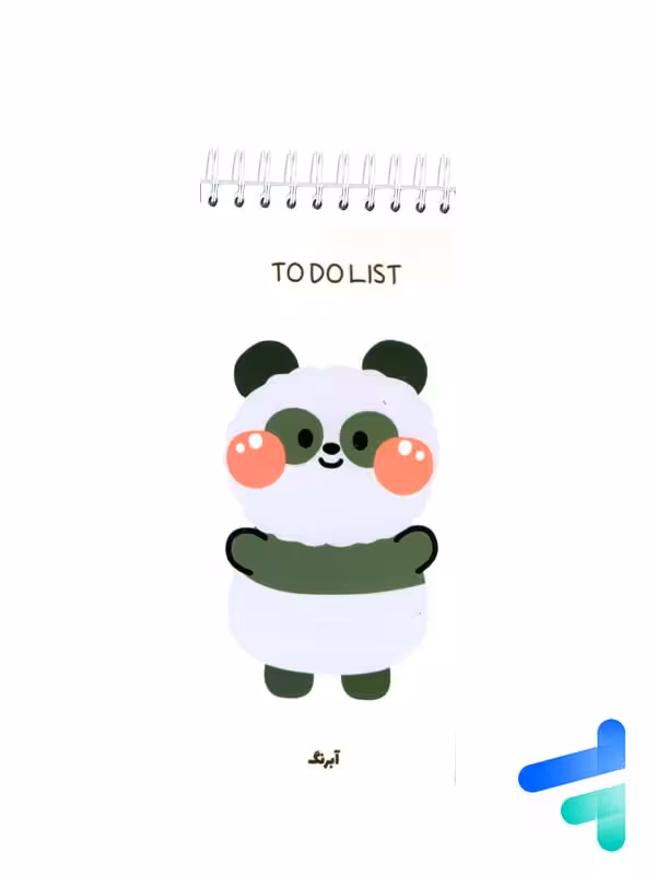 دفتر to do list طرح حیوانات کد 651403