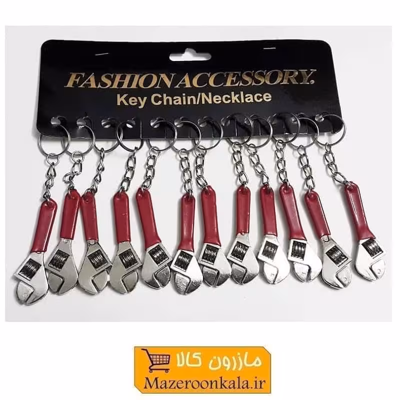 جاکلیدی ابزار آچار فرانسه فلزی ایرانی روکش دار فروش تک و جینی HSK-088