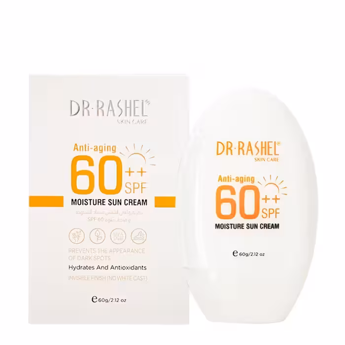 کرم ضدآفتاب دکتر راشل SPF60 Dr.Rashel ضدپیری و جوانساز