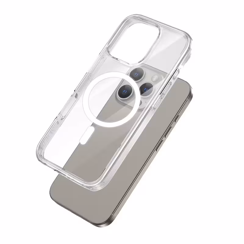 کاور گرین لاین مدل magsafe crystal clear مناسب برای گوشی موبایل اپل Iphone 16 pro max | کالا مکس