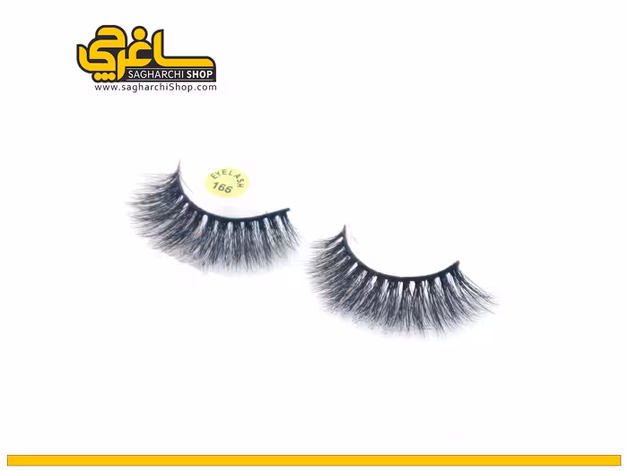 مژه جفتی (4D) مدل 166 سفورا Sephora