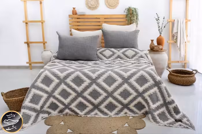 روتختی دونفره برجسته (3تکه) Sonia