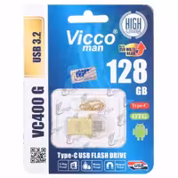 فلش مموری ویکومن مدل VC400 G USB3.2 Type-C ظرفیت 128 گیگابایت