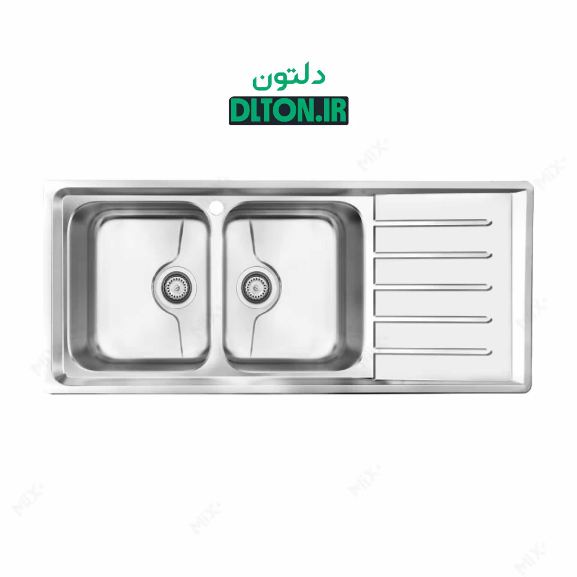 سینک روکار میکس پلاس مدل 8072P