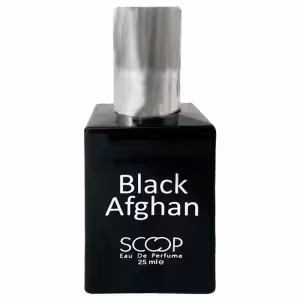 عطر جيبي مردانه اسکوپ مدل Black Afghan حجم 30 ميلی لیتر