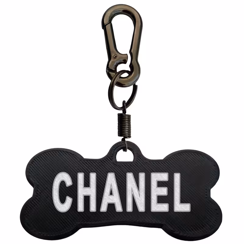 پلاک شناسایی سگ مدل Chanel | چاوه
