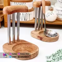 زیر قاشقی کنار گاز از جنس چوب