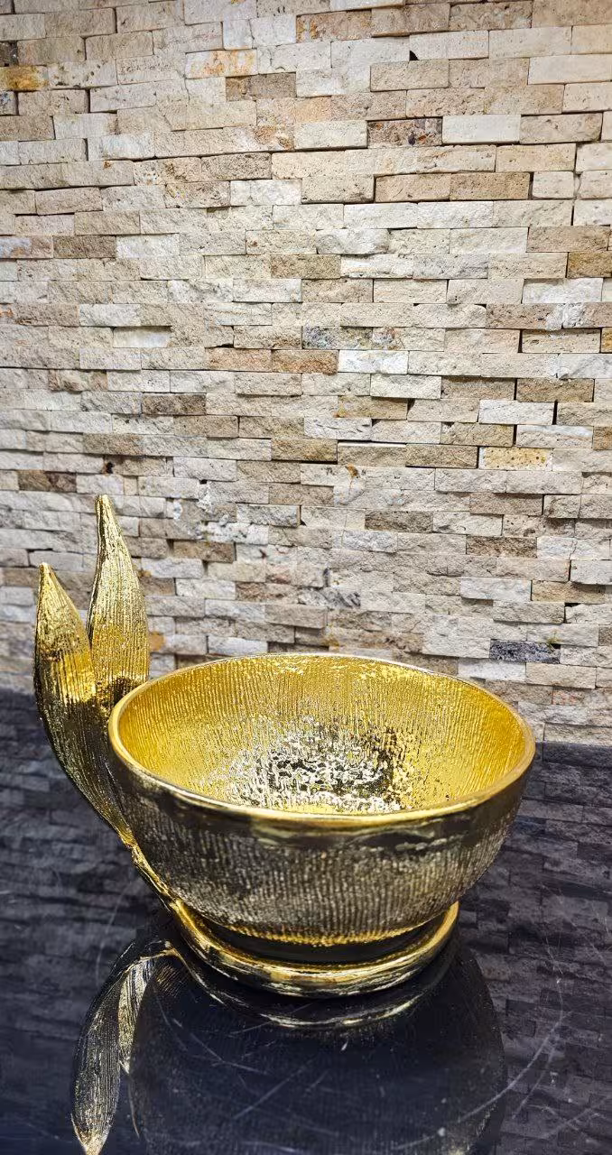اجیل خوری المینیومی مدل سانسوریا طلایی
