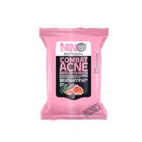 دستمال مرطوب آرايش پاک کن 27 برگ ضد آکنه نینو