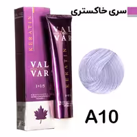 رنگ مو وال وار بلوند خاکستری خیلی خیلی روشن سری خاکستری شماره A10