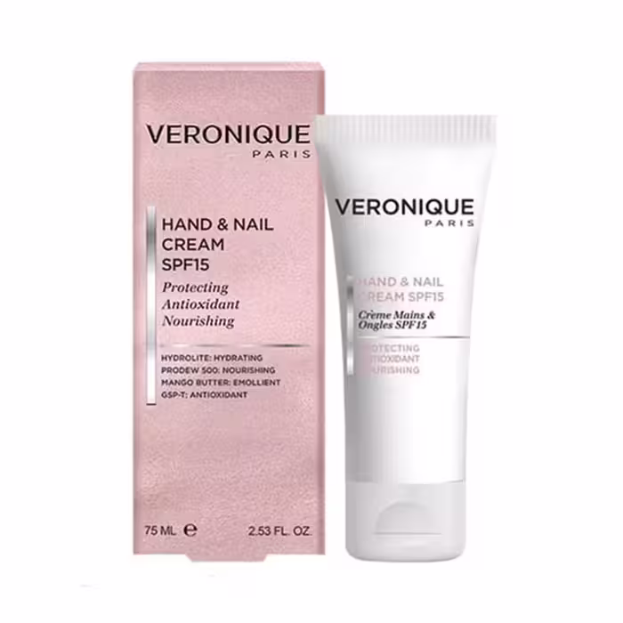 کرم دست و ناخن SPF15 ورونیک 75 میلی لیتر ـ Veronique SPF15 Hand And Nail Cream ـ ورونیک