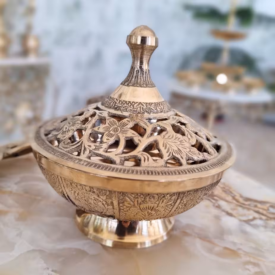 شکلات خوری برنزی دست ساز  هندوستان