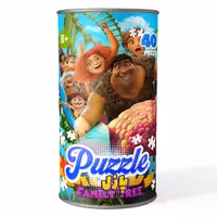 پازل 40 تکه کارتون غارنشین ها