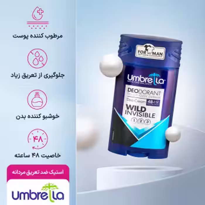 استیک ضد تعریق مردانه آمبرلا WILD