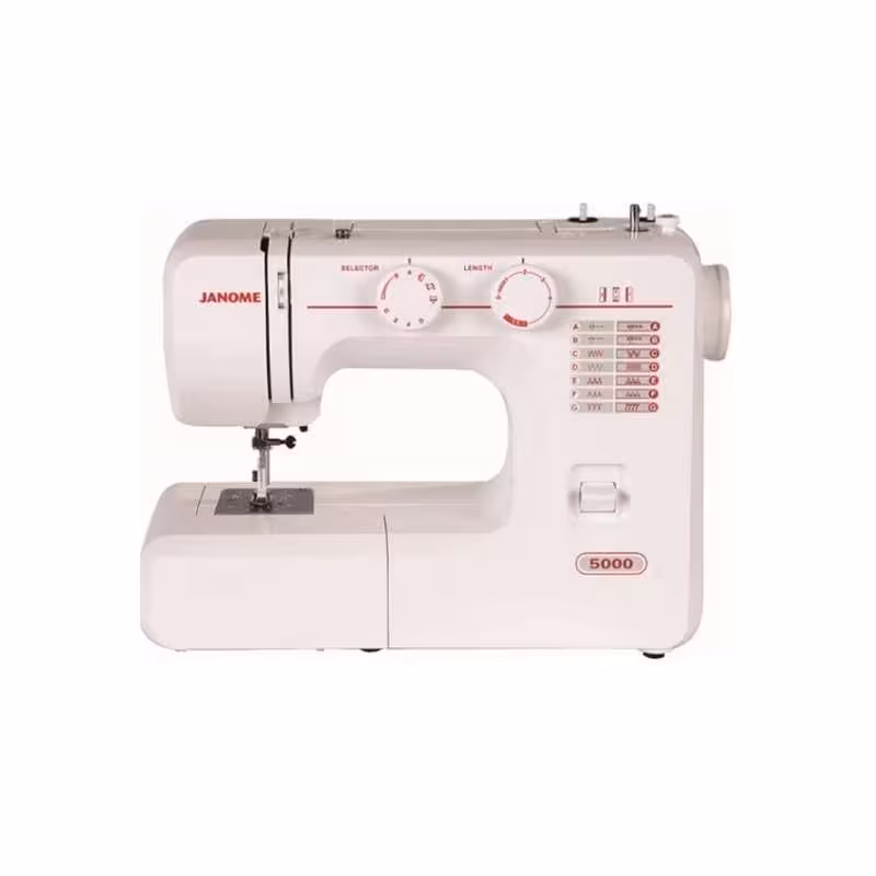 چرخ خیاطی ژانومه مدل 5000 Janome sewing machine model 5000