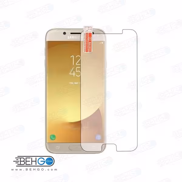 گلس بی رنگ و شفاف جی 5 پرو محافظ صفحه نمایش شیشه ای Glass Screen Protector samsung j5 pro
