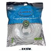 کابل شبکه kaiser متراژ 25 متر مدل CAT6