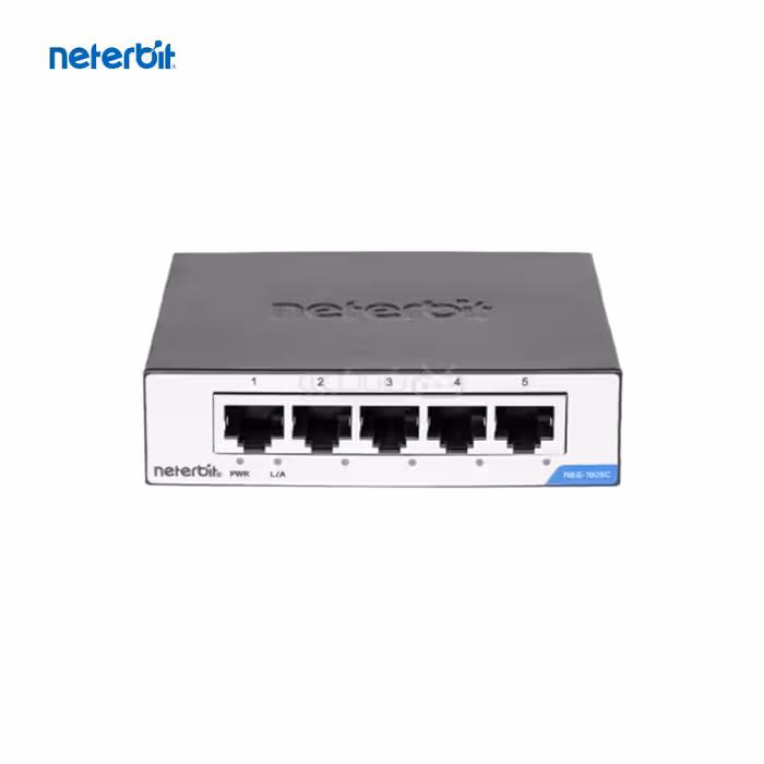 سوئیچ شبکه 5 پورت نتربیت مدل NES-1005C