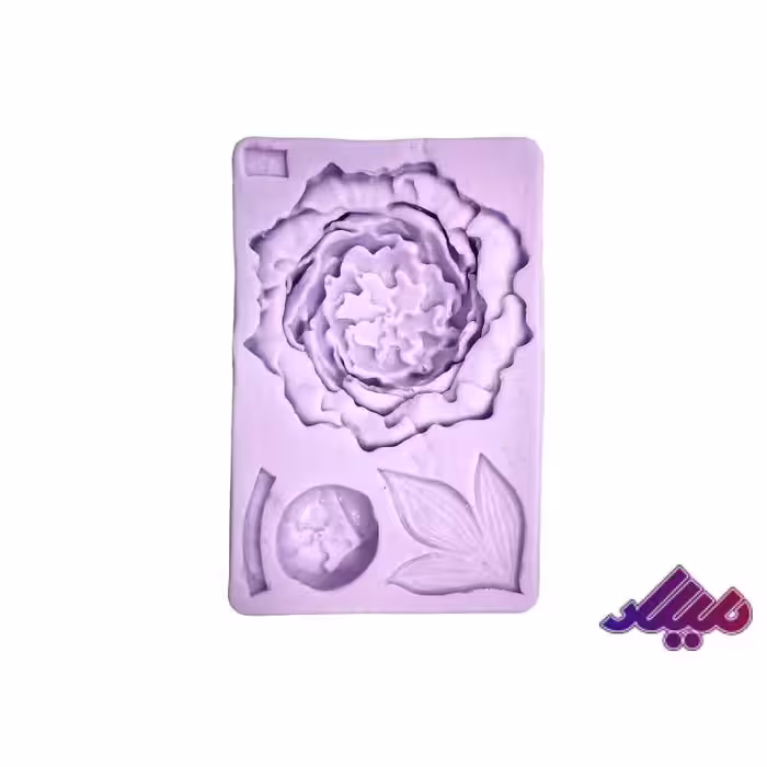 قالب سیلیکونی شیت پیونی 8 در 12 سانت